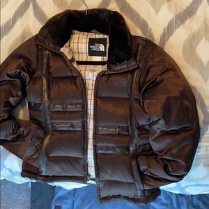 XS The North Face puffer coat
